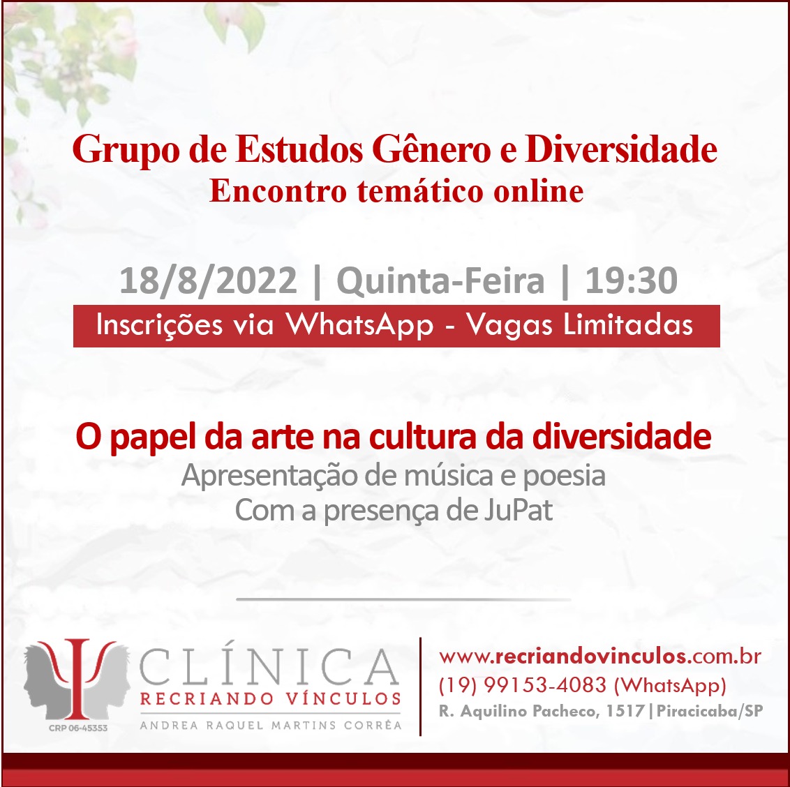 Leia mais sobre o artigo Encontro: arte pela diversidade