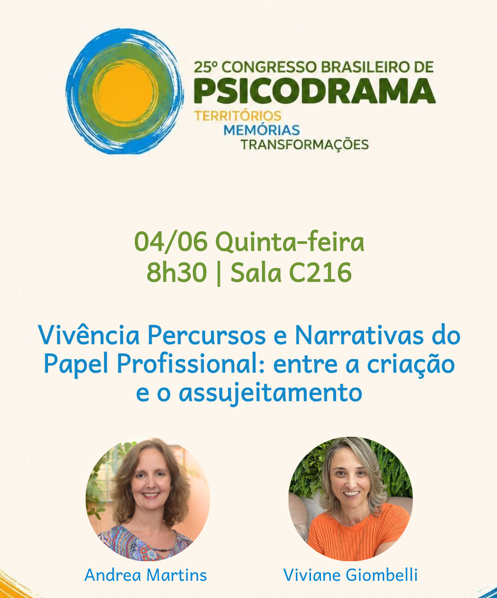 Leia mais sobre o artigo Congresso de Psicodrama 2026